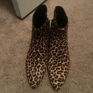 ♠️ Kate Spade Leopard Booties Size 8